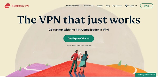 ExpressVPN翻墙后VPN